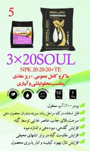   GREEN SOUL NPK 20-20-20+TE
