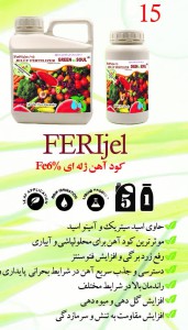 کود آهن ژله ای GREEN SOUL پنج لیتری